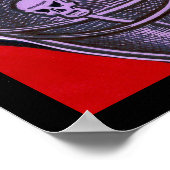 Alle bedruckt poster (Ecke)