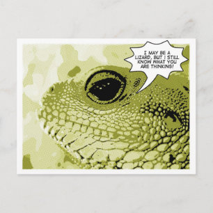 Alle bekannten Lizard - Comic Book Series No. 1 Postkarte
