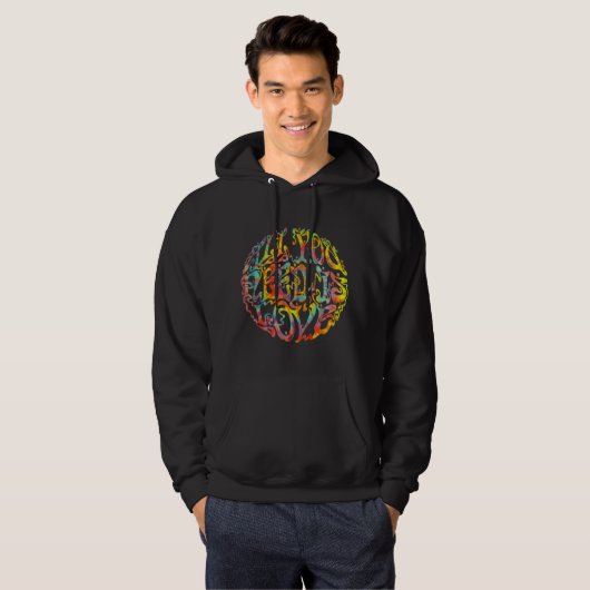 Alle benötigen Liebe III Hoodie (Vorne ganz)
