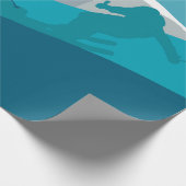 Alle Bergskigebiete Geschenkpapier (Ecke)