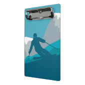 Alle Bergskigebiete Mini Klemmbrett (Gewinkelt2)