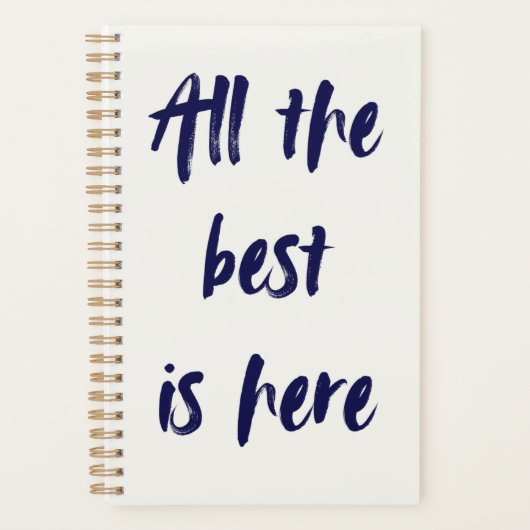 Alle besten Planner in Navy & Cream Planer (Vorderseite)