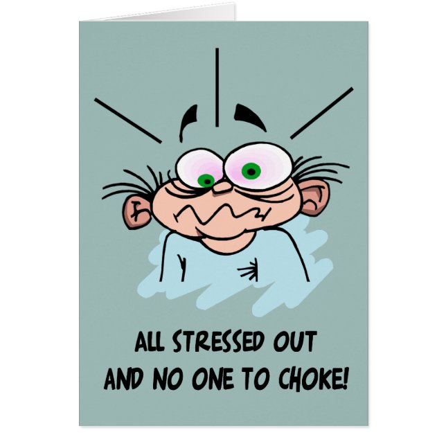 Alle betonten heraus Karte (Vorne)