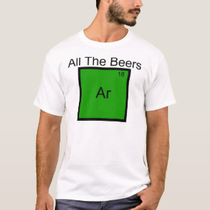 Alle Bier Argon Element Pun T - Shirt