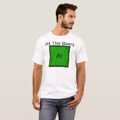 Alle Bier Argon Element Pun T - Shirt (Vorne ganz)
