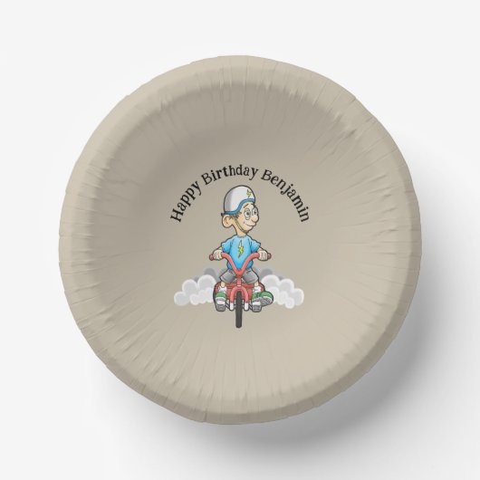 Alle Biker aufgerufen Pappteller (Vorderseite)