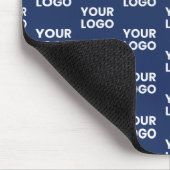 Alle Bilder oder Firmenlogo bearbeitet Dunkelblau Mousepad (Ecke)