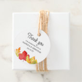 alle Blätter Gastgeschenk Hochzeit Tags Geschenkanhänger (Beispiel)