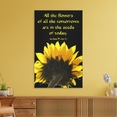 Alle Blume Sonnenblumen Leinwand (Insitu (Wohnzimmer))