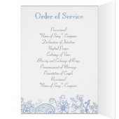 Alle Blume und das Hochzeitsprogramm für Folklore (Innen (Links))