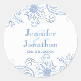 Alle Blume und Umschlag Aufkleber der Foliadöcke