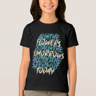 Alle Blumen des Morgen Streetwear Zitat-60197 Tri-Blend Shirt
