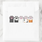 Alle Bohnen Rechteckiger Aufkleber (Tasche)