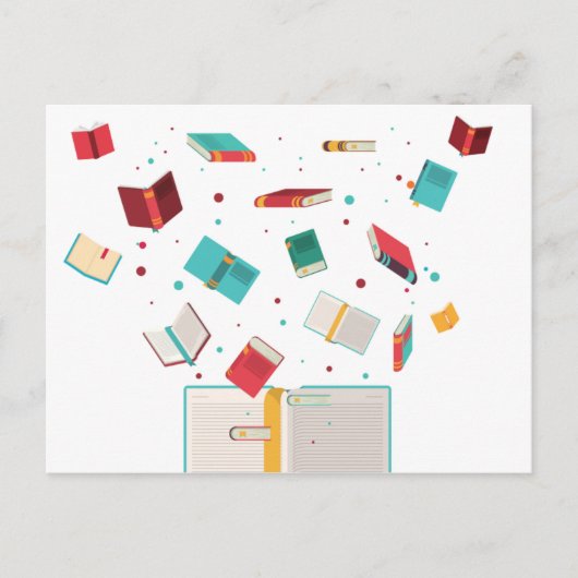 Alle Bücher Postkarte (Vorderseite)