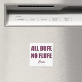 Alle Buff No Fluff Fat Hamster Kommerziell Magnet (In Situ (Geschirrspüler))