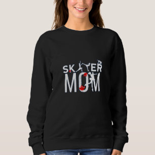 Alle Canadian Figure Skaten Mama Sweatshirt