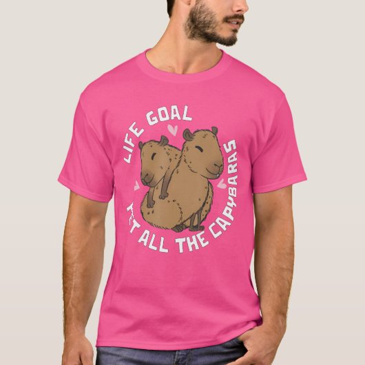 Alle Capybaras Funny Capybara T-Shirt (Vorderseite)