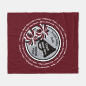 Alle Cheerleader ernennen die besten Cheer Coach G Fleecedecke (Vorderseite (Horizontal))