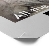 Alle Coolen Katzen lesen (Literacy Poster) Poster (Ecke)