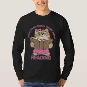 Alle coolen Kids lesen Buch Nerd  Lesen Lehren T-Shirt