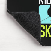 Alle Coolen Kinder fahren Ski Mousepad (Ecke)
