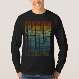 Alle Coolen Kinder lesen Bücherregale T-Shirt