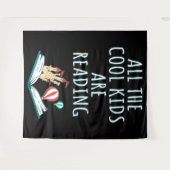 Alle Coolen Kinder lesen das Band II Wandteppich (Vorderseite (Horizontal))