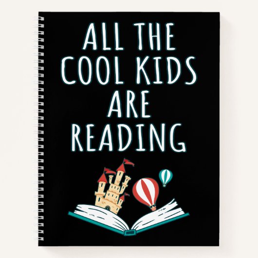 Alle Coolen Kinder lesen das II-Notebook Notizblock (Vorderseite)