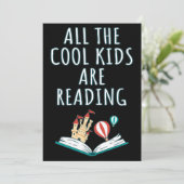 Alle Coolen Kinder lesen die Einladung II (Stehend Vorderseite)