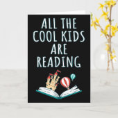 Alle Coolen Kinder lesen die II-Karte Karte (Gelbe Blume)