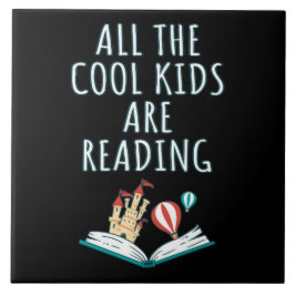Alle Coolen Kinder lesen die Keramik II Fliese
