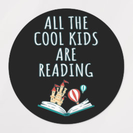 Alle Coolen Kinder lesen die Labels II Etiketten