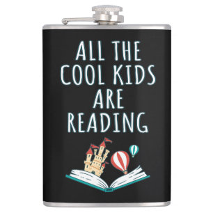 Alle Coolen Kinder lesen Flasche II Flachmann