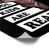 Alle coolen Kinder lesen - für Buchliebhaber Poster (Ecke)