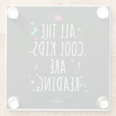 Alle Coolen Kinder lesen I Glasuntersetzer (Rückseite)