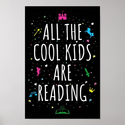 Alle Coolen Kinder lesen I Poster (Vorne)