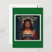 Alle coolen Leute Postkarte (Vorne/Hinten)