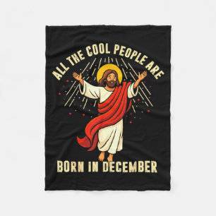 Alle coolen Leute werden im Dezember für Frauen Mä Fleecedecke