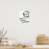 Alle Coolen Mädchen sind Lesben Poster (Küche)