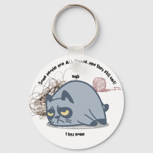 "Alle Daumen.." Schlüsselanhänger (Vorderseite)