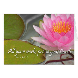 Alle deine Werke werden dich loben, Herr. Psalm 14