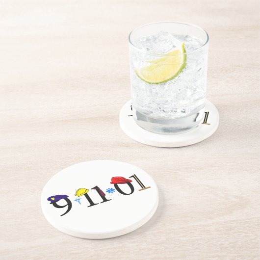 Alle, die 9-11-01 verloren waren sandstein untersetzer (Seite)