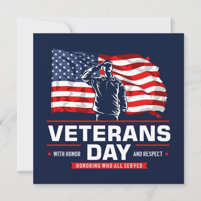 Alle, die bedient haben, würdigen (Vorderseite)