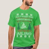 Alle, die ich für das Weihnachten will, das T-Shirt (Vorderseite)