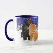 ALLE, die ICH FÜR Weihnachten WILL - Chow-Chow Tasse (Links)