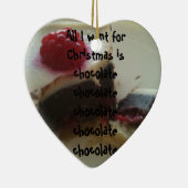 Alle, die ich für Weihnachten will, ist Keramik Ornament (Rechts)