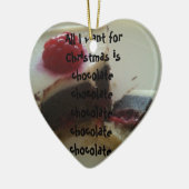 Alle, die ich für Weihnachten will, ist Keramik Ornament (Links)