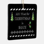 Alle, die ich für Weihnachten will, ist Keramikornament (Rechts)