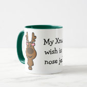 Alle, die ich für Weihnachten will, ist Tasse (Vorderseite Links)