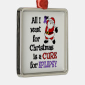 Alle, die ich für Weihnachts… Epilepsie will Ornament Aus Metall (Rechts)